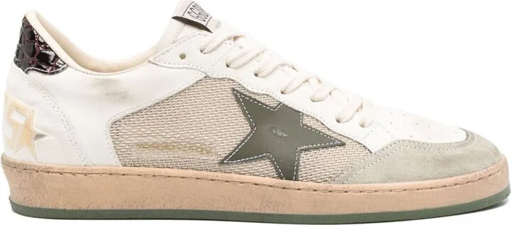 Golden Goose Ball Star Leather Sneakers