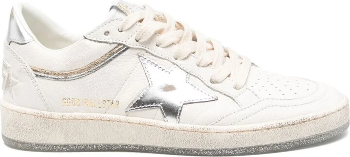 Golden Goose Ball Star Leather Sneakers