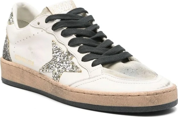 Golden Goose Ball Star Leather Sneakers
