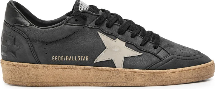 Golden Goose Ball Star Leather Sneakers
