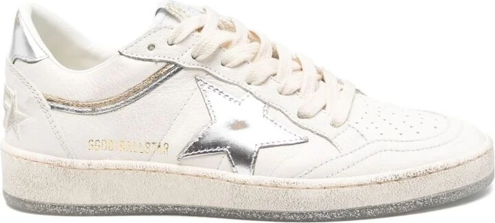 Golden Goose Ball Star Leather Sneakers