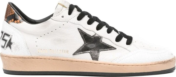 Golden Goose Ball Star Leather Sneakers