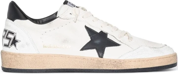 Golden Goose Ball Star Leather Sneakers