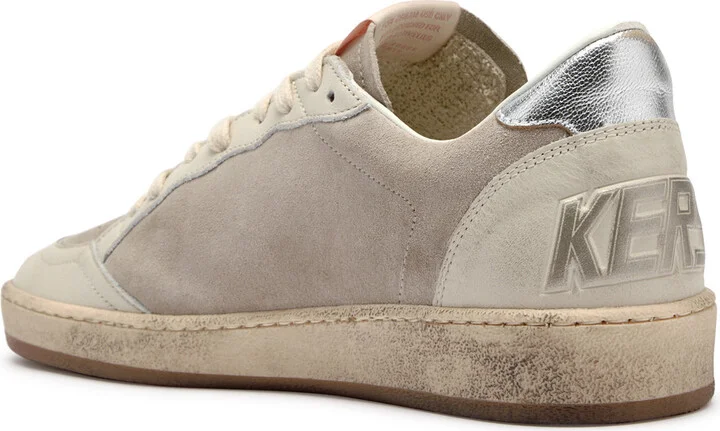 Golden Goose Ball Star Panelled Suede Sneakers - Image 2