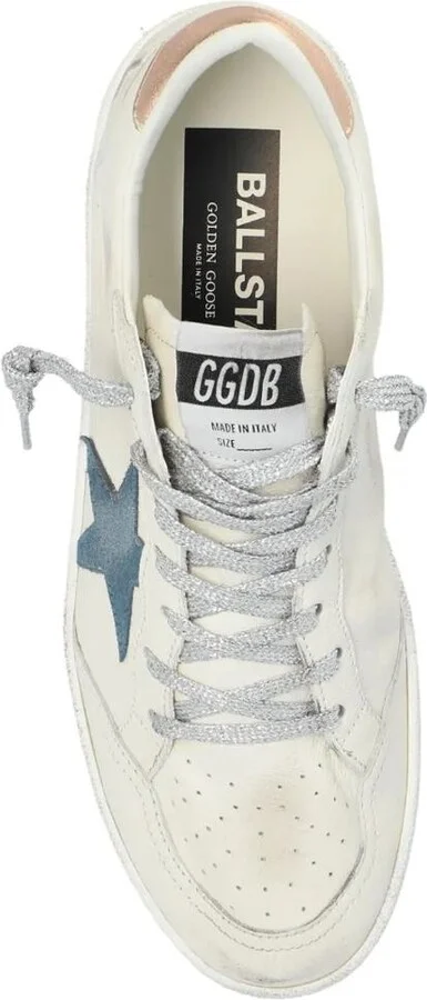 Golden Goose Ball Star Sneakers With A Worn Effect - Image 4