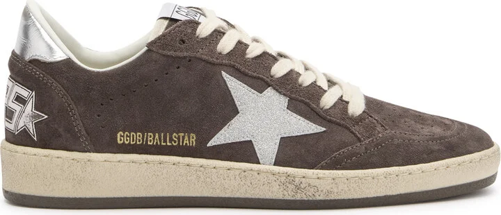 Golden Goose Ball Star Suede Sneakers