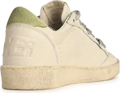 Golden Goose 'Ball Star' White Leather Sneakers - Image 3