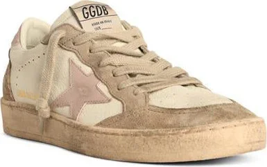 Golden Goose 'Ball Star' White Leather Sneakers - Image 2