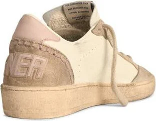 Golden Goose 'Ball Star' White Leather Sneakers - Image 3