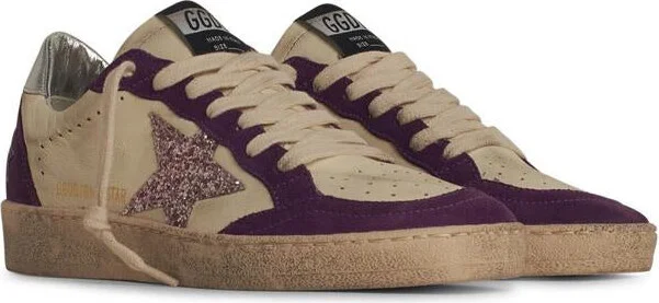 Golden Goose 'Ball Star' White Leather Sneakers - Image 2