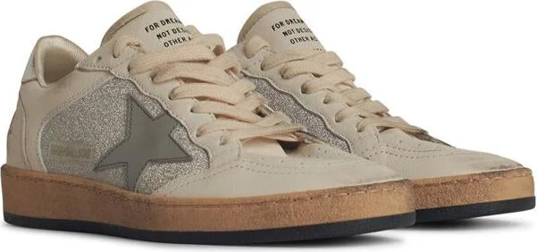 Golden Goose 'Ball Star' White Leather Sneakers - Image 2