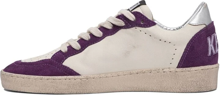 Golden Goose 'Ball Star' White Leather Sneakers - Image 2