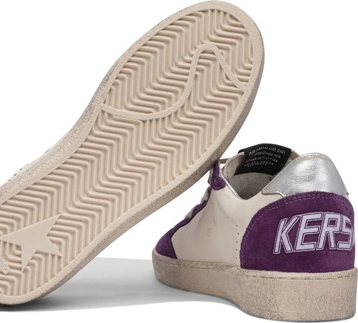 Golden Goose 'Ball Star' White Leather Sneakers - Image 4