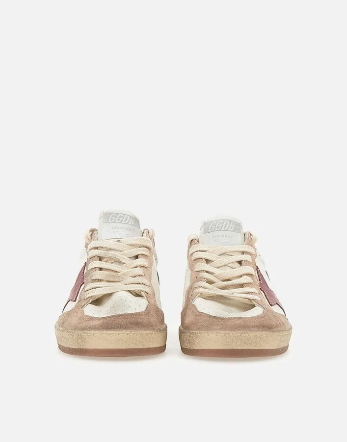 Golden Goose 'Ball Star' White Leather Sneakers - Image 9