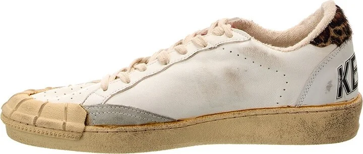 Golden Goose Ballstar Leather & Haircalf Sneaker - Image 2