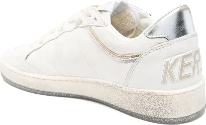Golden Goose "Ballstar" Nappa Upper Toe And Spur Laminated Star And Heel Shoes - Image 2