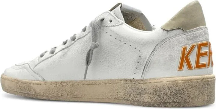Golden Goose Ballstar Nappa Upper Toe And Spur Suede Star Leather Heel - Image 6