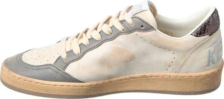 Golden Goose Ballstar Suede & Leather Sneaker - Image 2