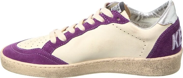 Golden Goose Ballstar Suede & Leather Sneaker - Image 2