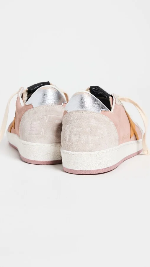 Golden Goose Ballstar Suede Upper Laminated Heel Sneakers - Image 3