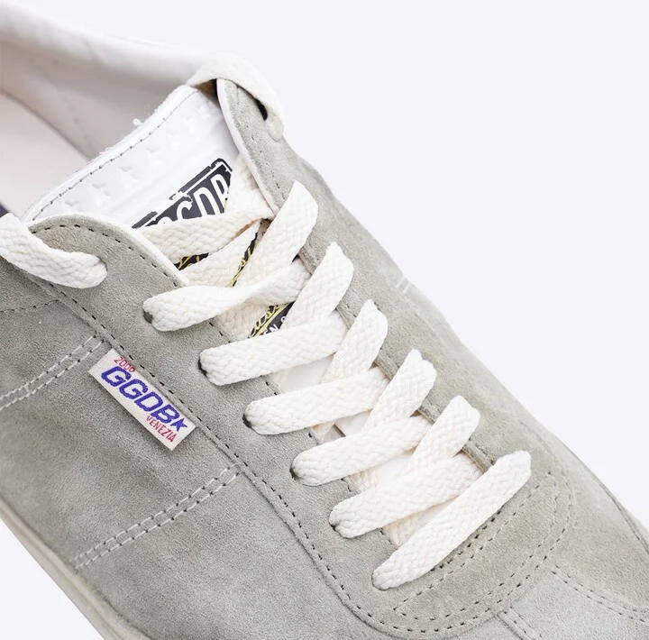 Golden Goose Beige Leather Soul Star Sneakers - Image 4