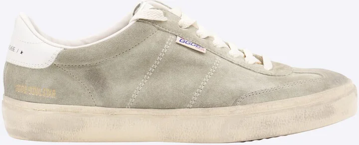 Golden Goose Beige Leather Soul Star Sneakers