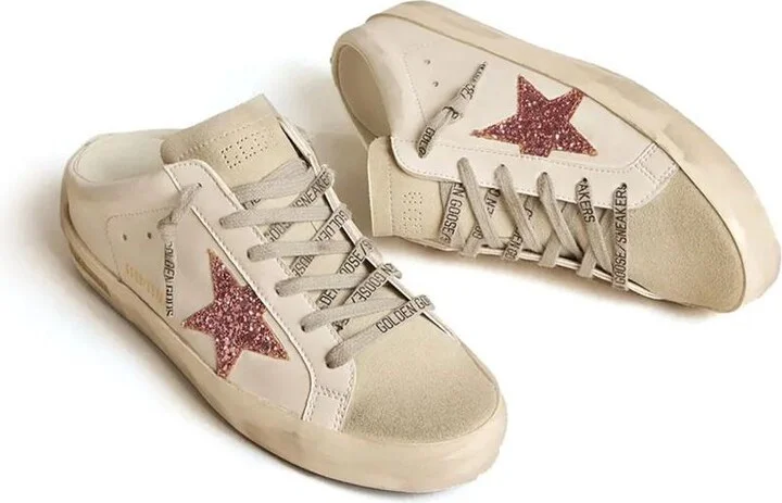 Golden Goose Bio Based Upper Glitter Star - Image 2
