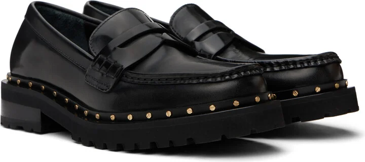 Golden Goose Black Chunky Loafers - Image 4