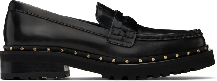 Golden Goose Black Chunky Loafers