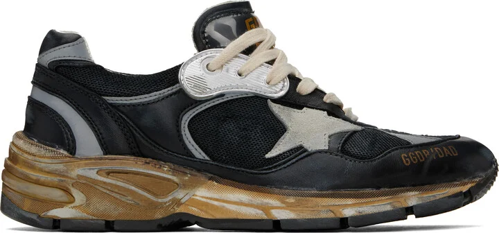 Golden Goose Black Dad-Star Sneakers