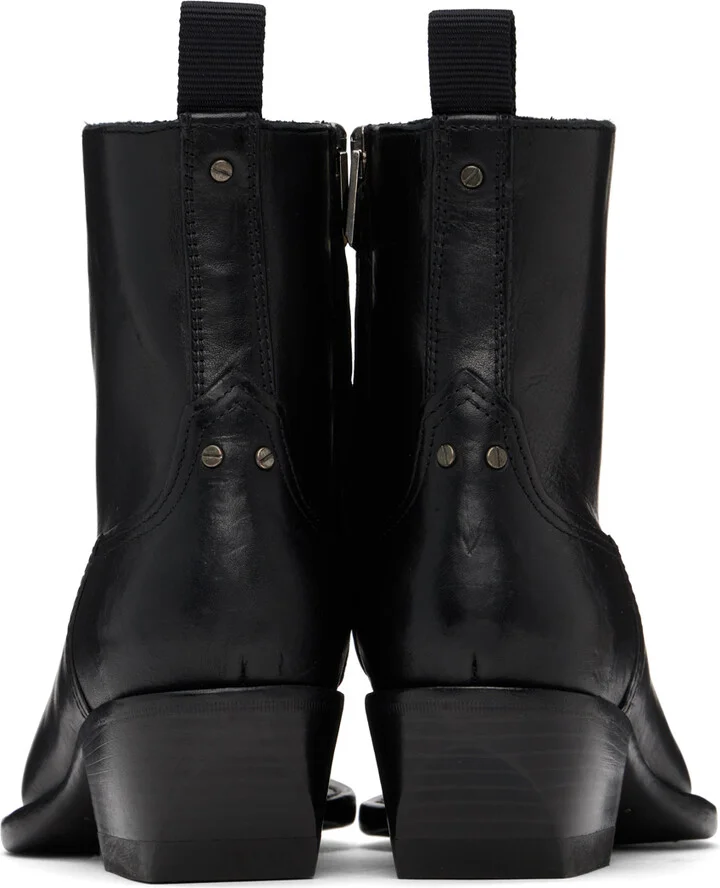 Golden Goose Black Debbie Ankle Boots - Image 2
