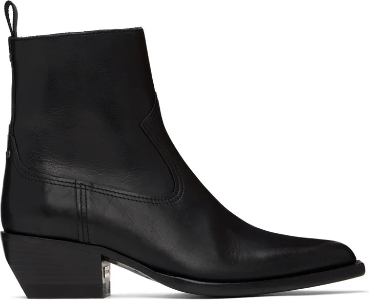 Golden Goose Black Debbie Ankle Boots