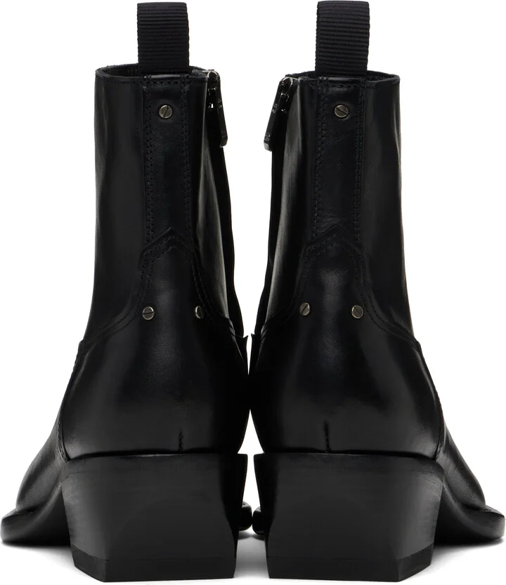 Golden Goose Black Debbie Boots - Image 2