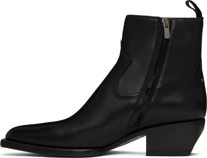 Golden Goose Black Debbie Boots - Image 3