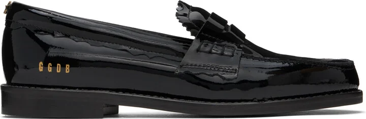 Golden Goose Black Jerry Loafers