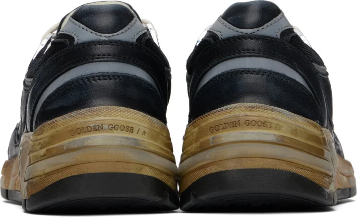 Golden Goose Black Running Dad Sneakers - Image 2