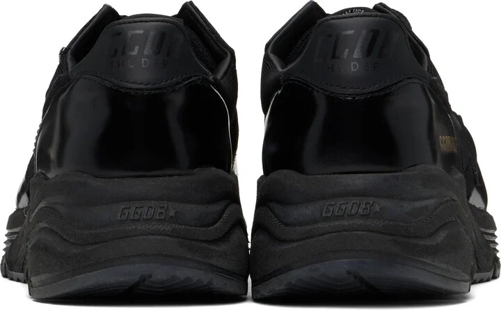 Golden Goose Black Running Sole Sneakers - Image 2