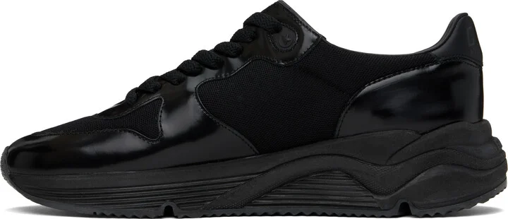 Golden Goose Black Running Sole Sneakers - Image 3