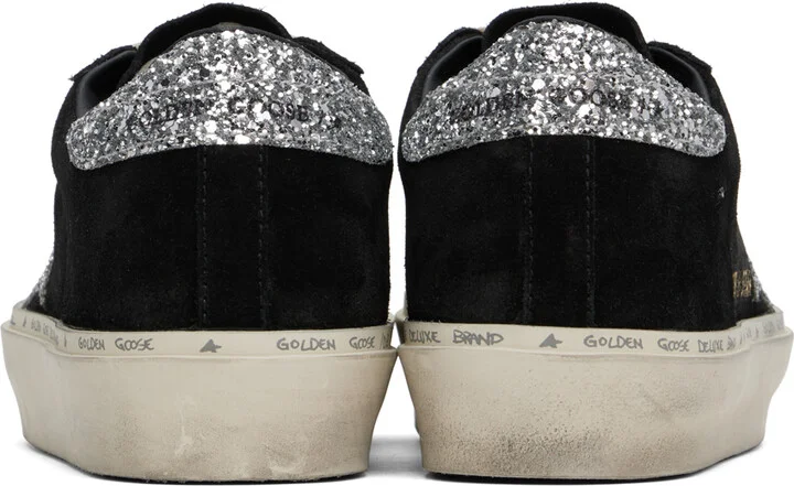 Golden Goose Black & Silver Hi Star Classic Sneakers - Image 2