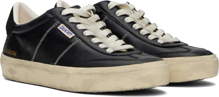 Golden Goose Black Soul Star Sneakers - Image 4