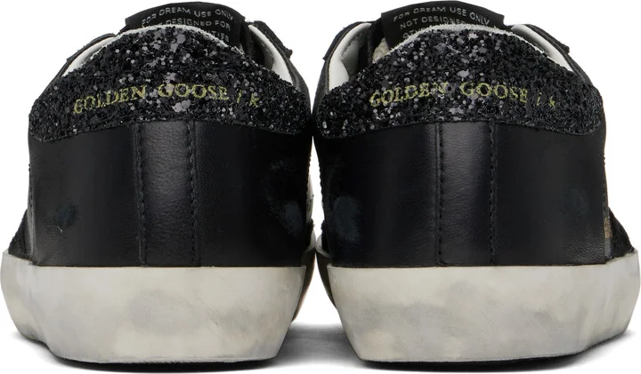 Golden Goose Black Super-Star Classic Sneakers - Image 2