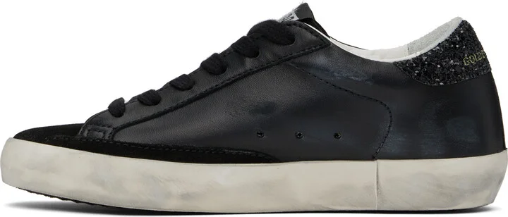 Golden Goose Black Super-Star Classic Sneakers - Image 3