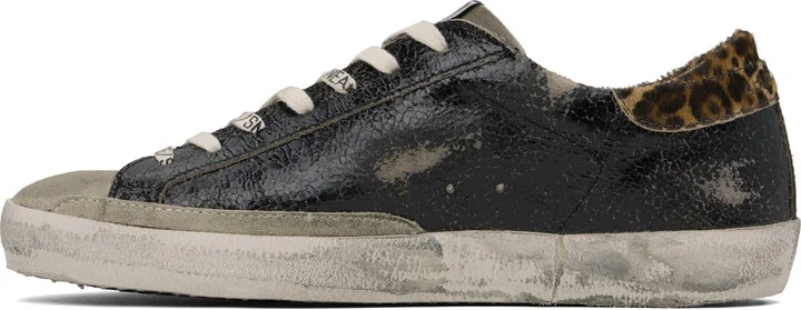 Golden Goose Black Super-Star Classic Sneakers - Image 3