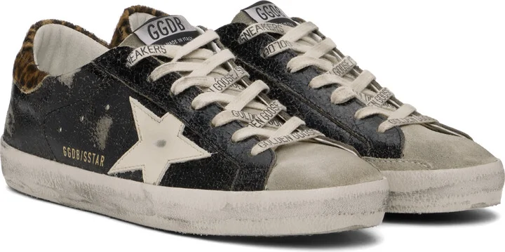 Golden Goose Black Super-Star Classic Sneakers - Image 4