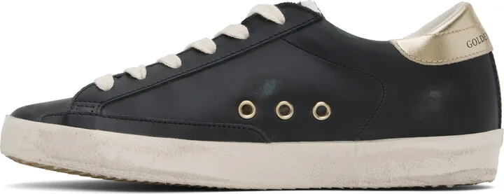 Golden Goose Black Super-Star Classic Sneakers - Image 3