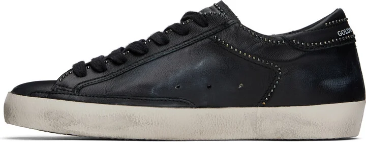 Golden Goose Black Super-Star Classic Sneakers - Image 3
