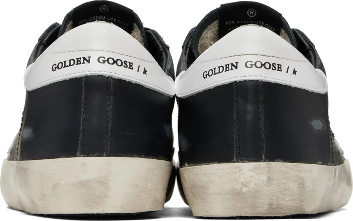 Golden Goose Black Super-Star Sneakers - Image 2