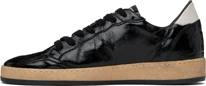 Golden Goose Black & White Ball Star Sneakers - Image 3