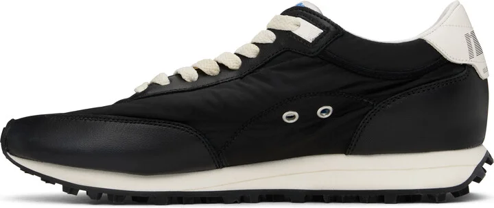 Golden Goose Black & White Marathon Sneakers - Image 3
