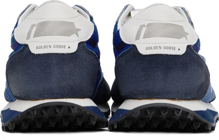 Golden Goose Blue & Navy Marathon Sneakers - Image 2